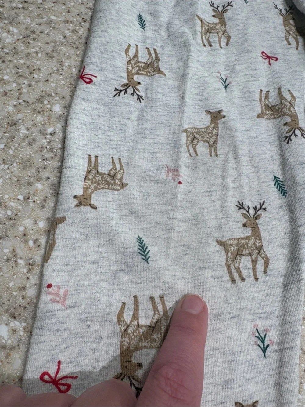 Carters size 14 deer leggings